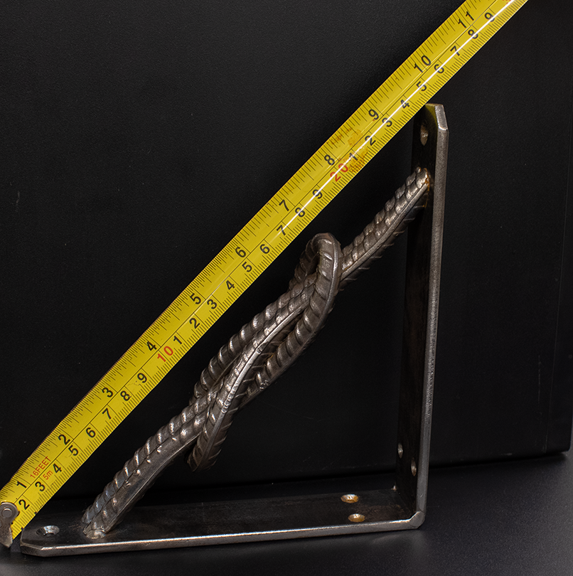 Steel Bookends / Steel Rope Brackets for Shelf / Shelving - Handcrafted Metal Western Industrial - welding electrodes, Grinding Disc, Welding Lens, Cutting Tip, Cutting Wheels, Flap Disc, Heating Tip, Welding Gloves, MIG Gun - Welding Helmet, Welding Wire - USA Welding Supply