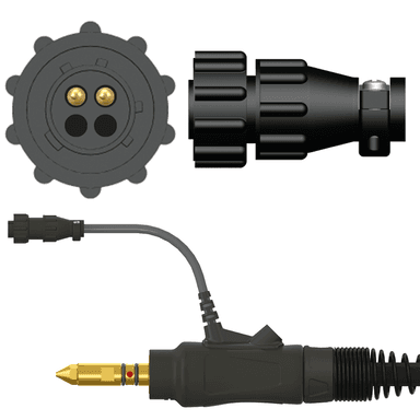 Mig Star 400 AMP Air Cooled 15 ft. MIG Gun, Tweco Compatible Front and Back End Consumables - welding electrodes, Grinding Disc, Welding Lens, Cutting Tip, Cutting Wheels, Flap Disc, Heating Tip, Welding Gloves, MIG Gun - Welding Helmet, Welding Wire - USA Welding Supply