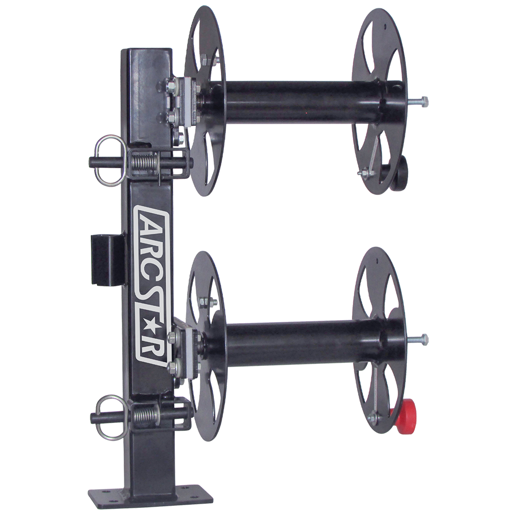 Double Cable Reels - 10" with fixed base - Arc Star Revolution