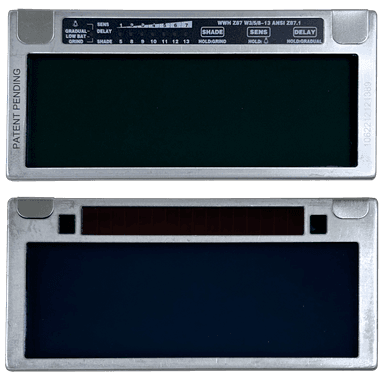 Auto Darkening Lens - Welding Multi Shade AG Clairvouyant 3.0 - Armour Guard Crystal Clear Blue View 2" x 4 1/4" - welding electrodes, Grinding Disc, Welding Lens, Cutting Tip, Cutting Wheels, Flap Disc, Heating Tip, Welding Gloves, MIG Gun - Welding Helmet, Welding Wire - USA Welding Supply