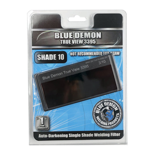 DROP-IN SINGLE SHADE DARKENING LENS FILTER FOR WELDING HELMET - 2" X 4.25" IN - TRUE VIEW 3395 - welding electrodes, Grinding Disc, Welding Lens, Cutting Tip, Cutting Wheels, Flap Disc, Heating Tip, Welding Gloves, MIG Gun - Welding Helmet, Welding Wire - USA Welding Supply