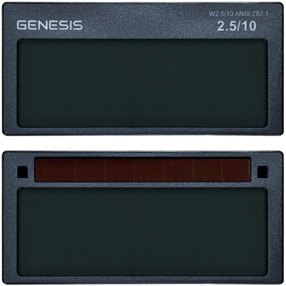 Sugar Scoop Flip Front Welding Helmet + Genesis or Arcane Auto-Darkening Lens Economy Combo (Red, White, or Blue)