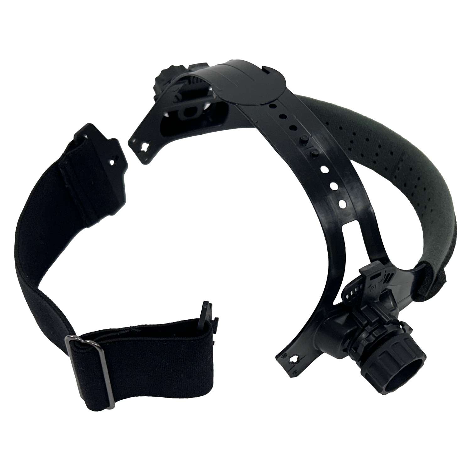 Sugar Scoop Welding Helmet replacement ratcheting headgear with adjustable side knobs and cushioned sleeve for comfort