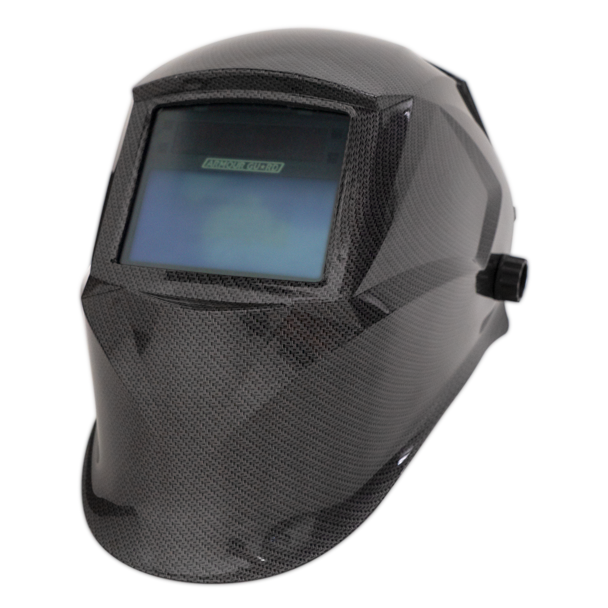 Armour Guard Olympus 2.0 auto-darkening welding helmet with Clear Blue View Technology and large viewing area