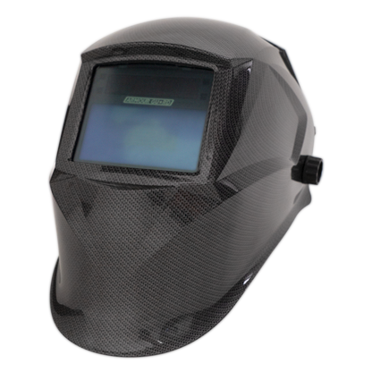 Armour Guard Olympus 2.0 auto-darkening welding helmet with Clear Blue View Technology and large viewing area