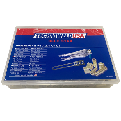 Blue Star CK-26 TIG Torch Hose Repair Kit (B Size, 1/4" Hose)