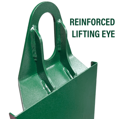 Blue Star Cylinder Cart with Firewall & Lifting Eye, 16" Flat Free Tires