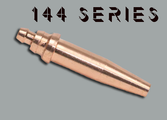 Blue Star Series 144 solid copper cutting tip for airco-style general cutting with superior heat dissipation and durability