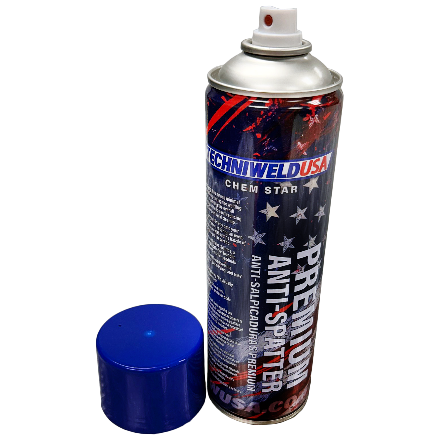 12-pack case of Techniweld CS777P Welding Anti Spatter Spray aerosol cans