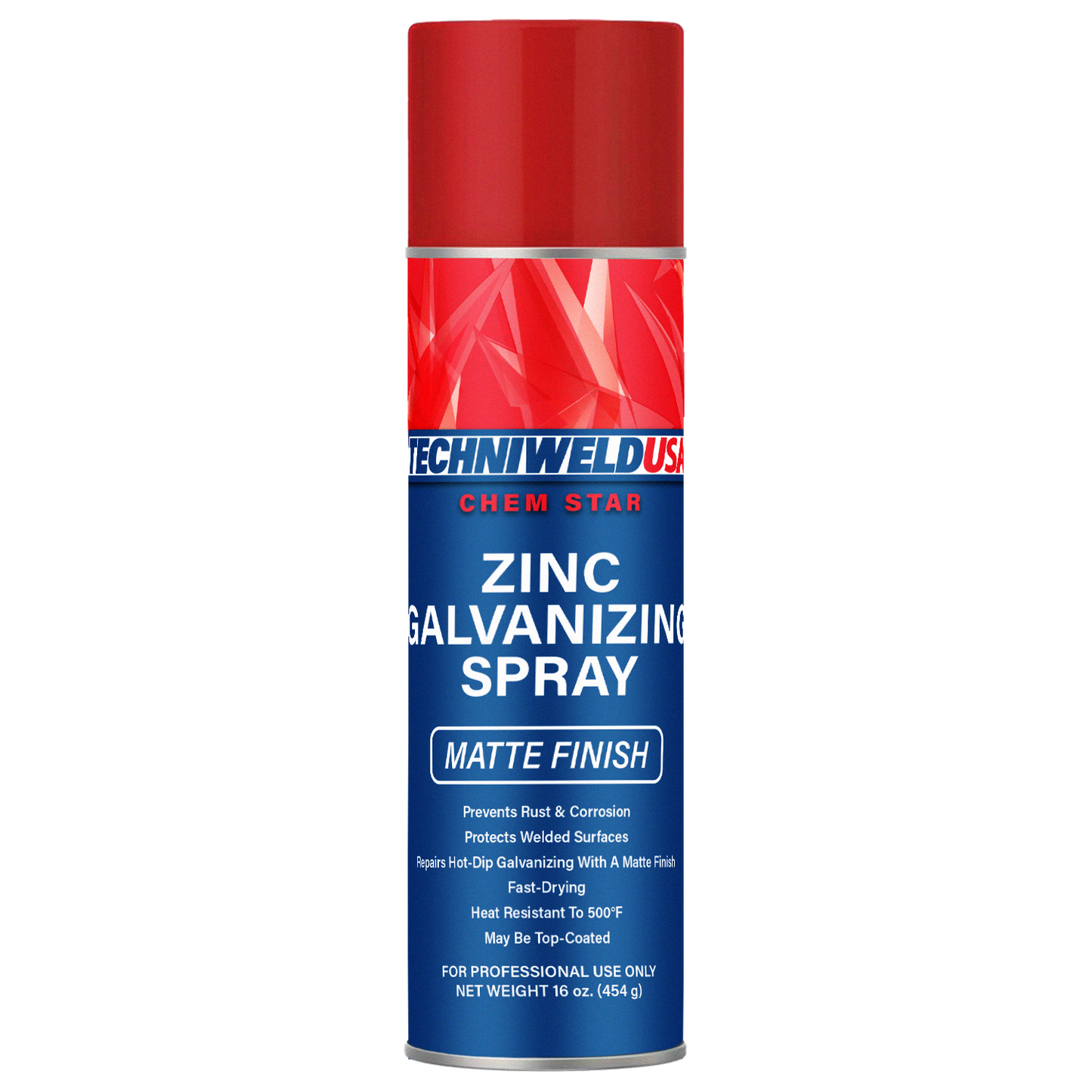 Techniweld CSMGALV Cold Galvanizing Spray cans for corrosion protection with 95% pure zinc and matte finish