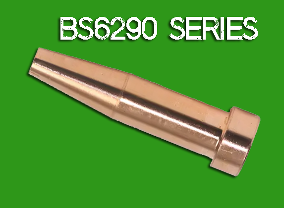 Blue Star Series 6290 Harris-style hand cutting tip made from solid copper with 2.5 x 0.625 inch dimensions