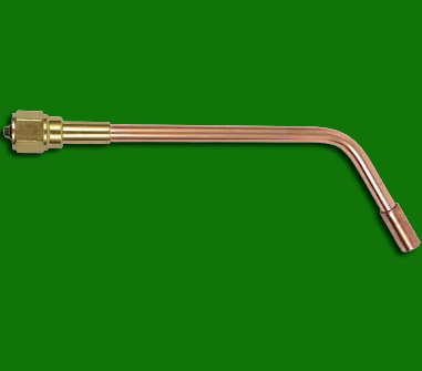 Heating Tip HA1 torch style with copper threading and heavy-duty solid bar stock construction, UL listed and Victor compatible