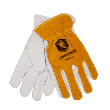 Driving Gloves - Leather Work Gloves - Armour Guard AG-1414 - PPE -Super Premium Pearl Cowhide Palm with Cowhide Split Drivers Glove, Unlined - welding electrodes, Grinding Disc, Welding Lens, Cutting Tip, Cutting Wheels, Flap Disc, Heating Tip, Welding Gloves, MIG Gun - Welding Helmet, Welding Wire - USA Welding Supply