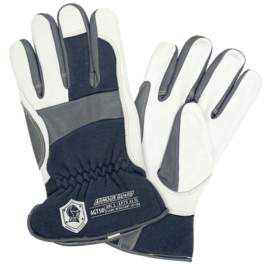 Leather welding gloves made of premium goat skin leather with Kevlar stitching and reinforced padding for TIG welding protection and dexterity