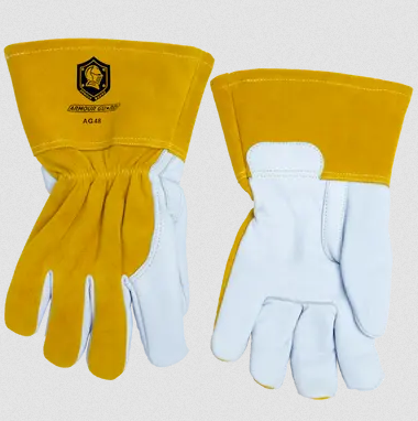 Leather Welding Gloves Cowhide / Goatskin with Kevlar Stitching - MIG - Armour Guard AG-48 - welding electrodes, Grinding Disc, Welding Lens, Cutting Tip, Cutting Wheels, Flap Disc, Heating Tip, Welding Gloves, MIG Gun - Welding Helmet, Welding Wire - USA Welding Supply