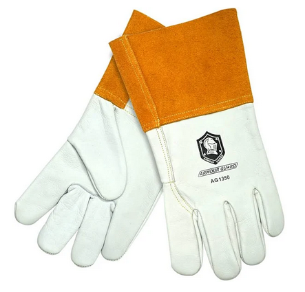 Leather Welding Gloves - MIG - Armour Guard AG-1350 - PPE - welding electrodes, Grinding Disc, Welding Lens, Cutting Tip, Cutting Wheels, Flap Disc, Heating Tip, Welding Gloves, MIG Gun - Welding Helmet, Welding Wire - USA Welding Supply