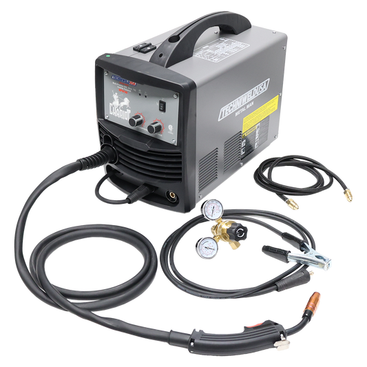 120V MIG and DC TIG Welder - Welding Machine / Inverter Metal Man Chariot 140A Multiprocess Inverter