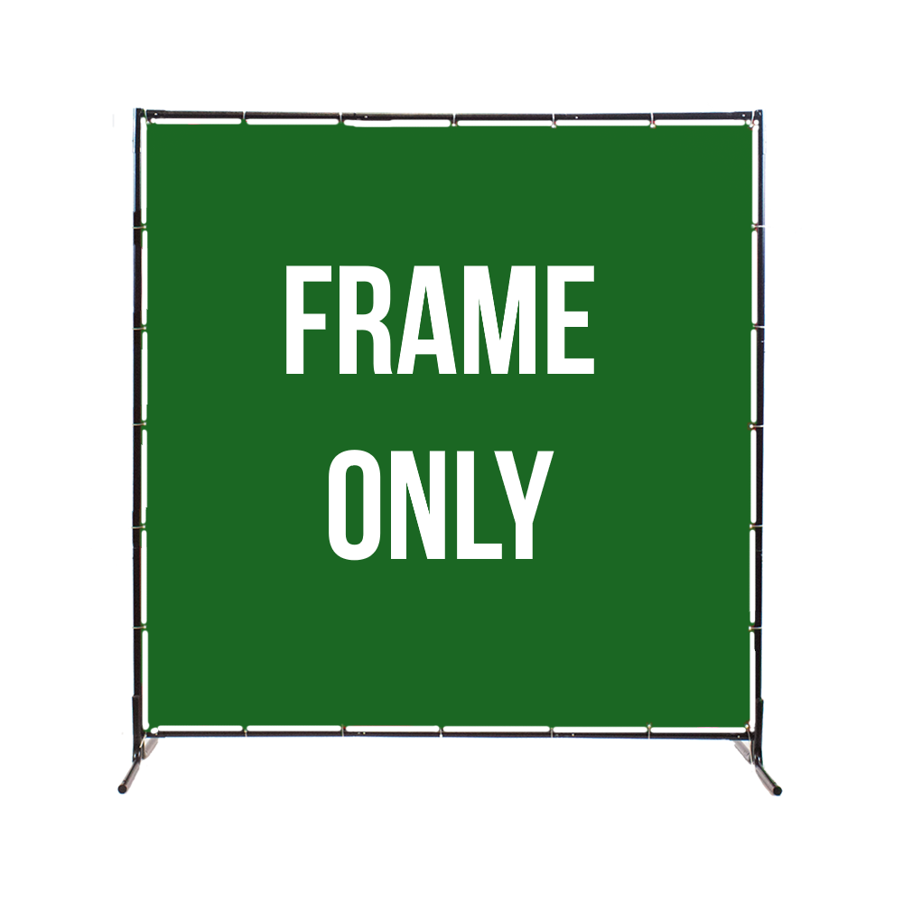 Heavy-Duty Welding Screen Frame Only - Multiple Sizes Available - 18 Gauge Steel