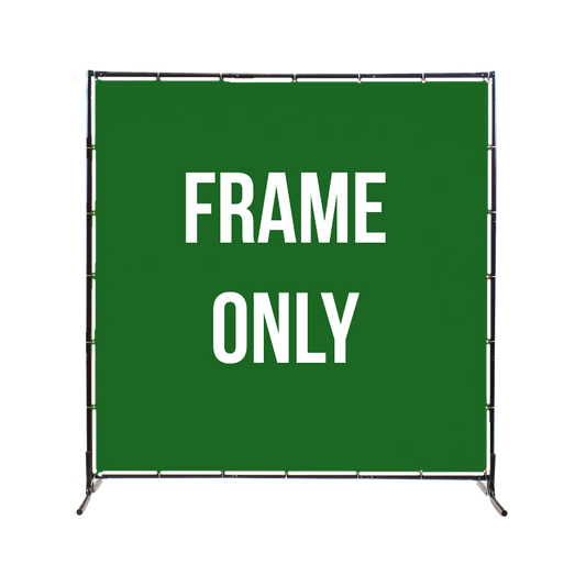 Heavy-Duty Welding Screen Frame Only - Multiple Sizes Available - 18 Gauge Steel