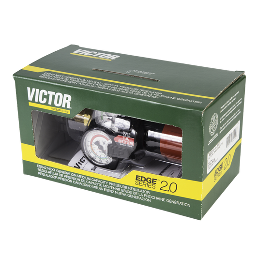 Welding Regulator - Victor ESS32-15-510 EDGE Regulator 2.0 Series - welding electrodes, Grinding Disc, Welding Lens, Cutting Tip, Cutting Wheels, Flap Disc, Heating Tip, Welding Gloves, MIG Gun - Welding Helmet, Welding Wire - USA Welding Supply