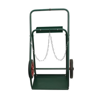 Welding Cart - Double-Bottle / Cylinder Cart - 12CHF - welding electrodes, Grinding Disc, Welding Lens, Cutting Tip, Cutting Wheels, Flap Disc, Heating Tip, Welding Gloves, MIG Gun - Welding Helmet, Welding Wire - USA Welding Supply