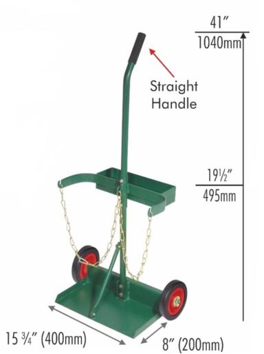 Welding Cart - Double Bottle / Cylinder Cart - 6SH - welding electrodes, Grinding Disc, Welding Lens, Cutting Tip, Cutting Wheels, Flap Disc, Heating Tip, Welding Gloves, MIG Gun - Welding Helmet, Welding Wire - USA Welding Supply