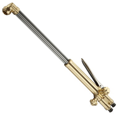 Welding Cutting Torch - 36 Victor® Style Straight Torch w/ 90-degree Head, w/ Built-in Flash Arrestors (ST900 style torch with three tubes) - welding electrodes, Grinding Disc, Welding Lens, Cutting Tip, Cutting Wheels, Flap Disc, Heating Tip, Welding Gloves, MIG Gun - Welding Helmet, Welding Wire - USA Welding Supply