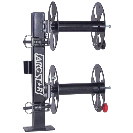 Double Cable Reels - 10" with fixed base - Arc Star Revolution