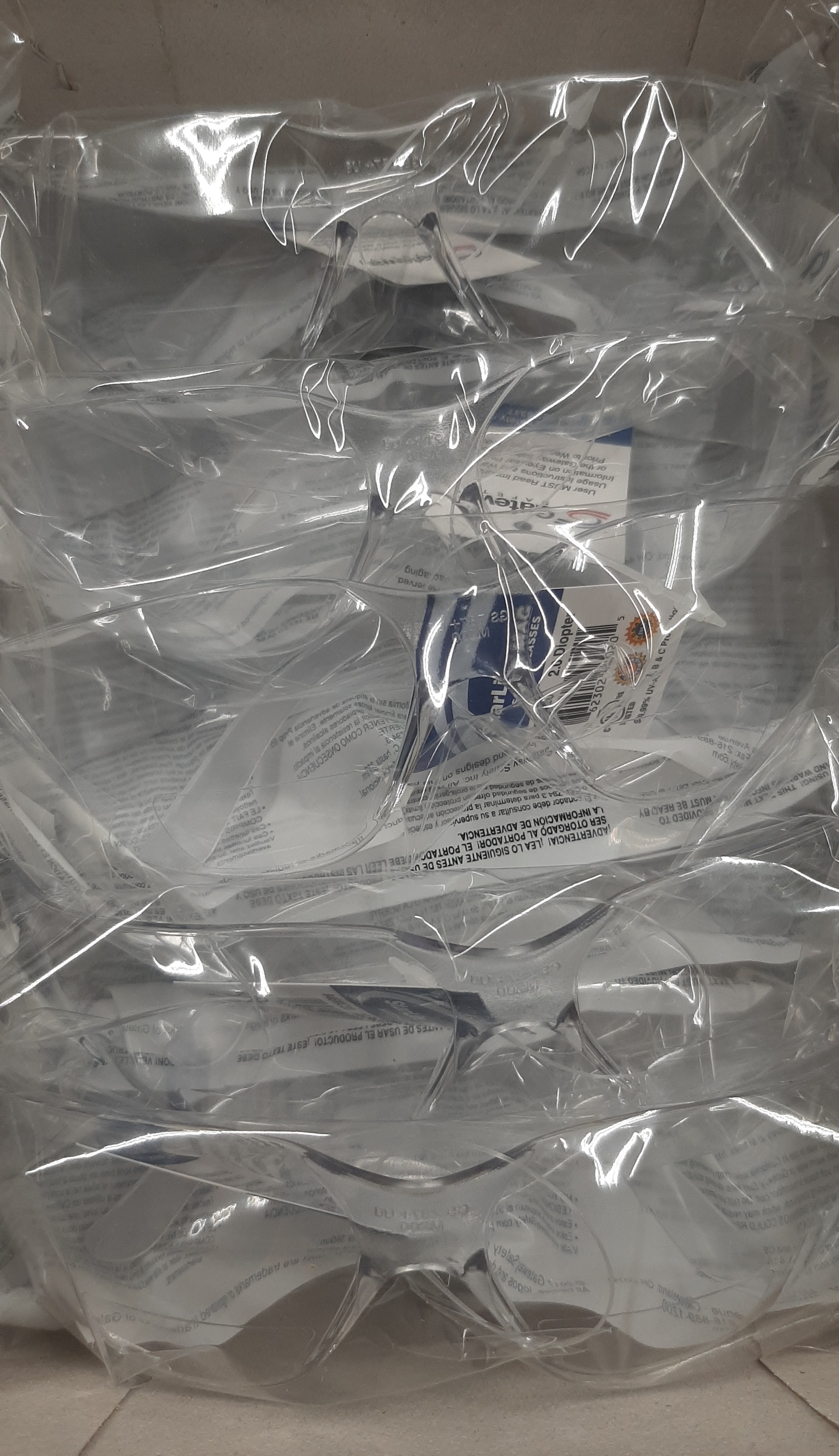 Safety Glasses +2.0 Magnification Safety Side Shield and Lenses - StarLite® MAG Clear/2.0 - 46MC20 - welding electrodes, Grinding Disc, Welding Lens, Cutting Tip, Cutting Wheels, Flap Disc, Heating Tip, Welding Gloves, MIG Gun - Welding Helmet, Welding Wire - USA Welding Supply