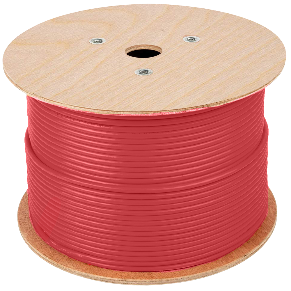 Welding Cable - Red - #1 - 500 FT Spool - PRE1R