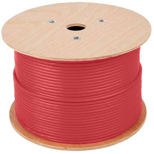 Welding Cable - Red - #1 - 250 FT Spool - PRE1R250