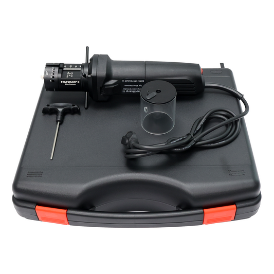 Tungsten Grinder - BLUE DEMON STAY-SHARP II TUNGSTEN GRINDER - welding electrodes, Grinding Disc, Welding Lens, Cutting Tip, Cutting Wheels, Flap Disc, Heating Tip, Welding Gloves, MIG Gun - Welding Helmet, Welding Wire - USA Welding Supply